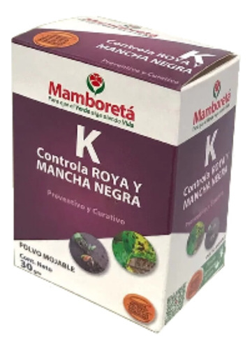 Mamboreta K 30 Cc. Fungicida Contra Roya Y Mancha Negra