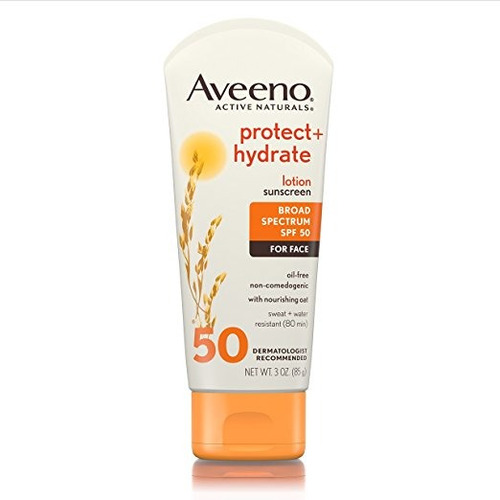 Aveeno Protect + Hidratación Facial Protector Solar Con Acti