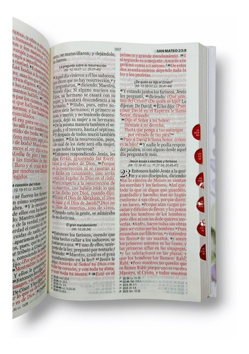Imagen 4 de 10 de Biblia Rvr1960 Letra Grande Tapa Dura Morado Floral Indices