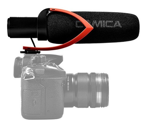 Microfone Condensador Shotgun Cvm-v30r