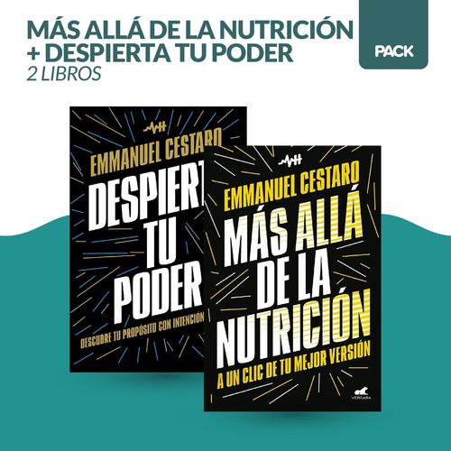 Mas Alla De La Nutricion + Despierta Tu Poder - Cestaro 2 Li