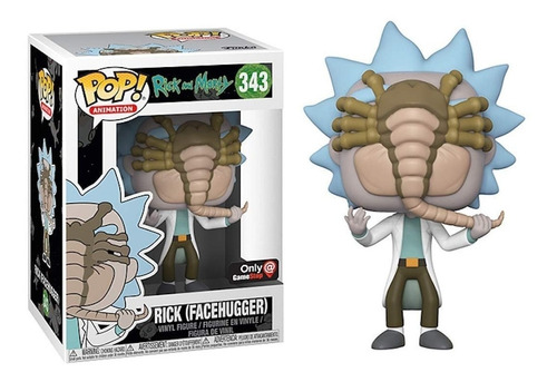 Funko Pop Rick And Morty Rick Facehugger