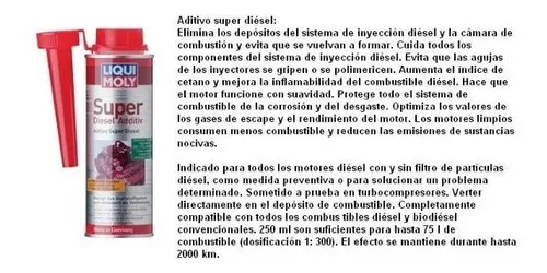 Limpia Inyectores Diesel Liqui Moly Super Diesel Additiv