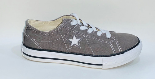 Converse One Star Gris Para Niño 