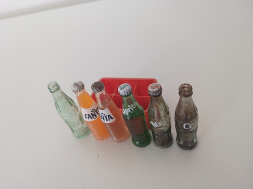 Mini Cajita Coca Cola, Fantas Y Sprite Rejita De Los 90's (Usado)