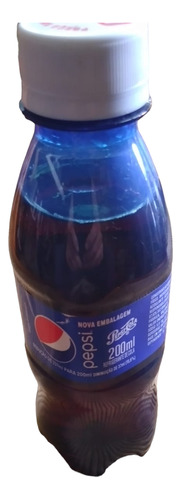 Botella Plástico De Pepsi Cola De 200ml, C/liquido,2020