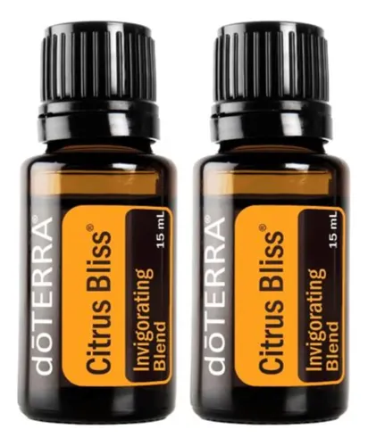 Mistura De Óleos Aromáticos Doterra Citrus Bliss 15 Ml