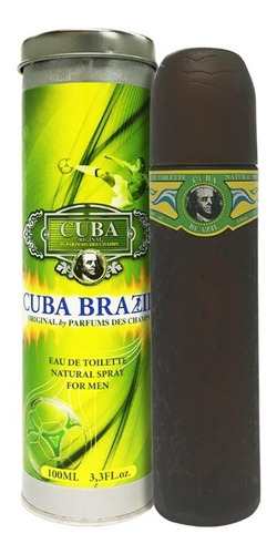 Cuba Brazil 100ml Edt  Silk Perfumes Original