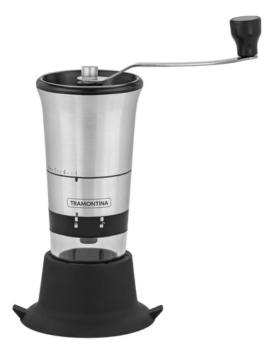 Moedor De Café Tramontina Inox Cerâmica Com Ajuste Do Moinho