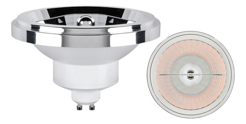 Kit 6x Lâmpada Eco Ar111 Stella 11w 24º 2700k Stl23444/27 Cor Da Luz Branco-quente 110v/220v