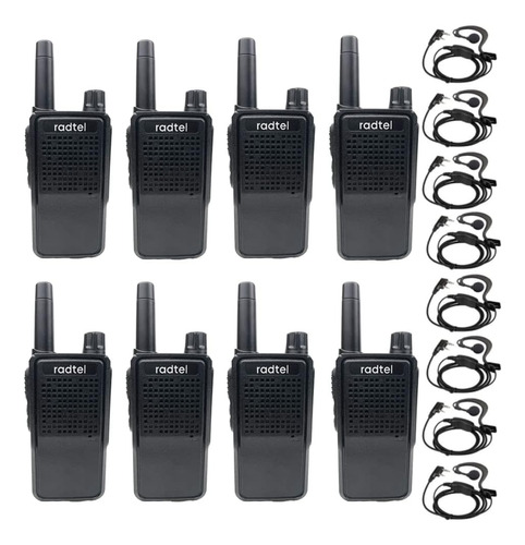 Radtel Rt518 Walkie Talkies Recargables Para Adultos Radio D