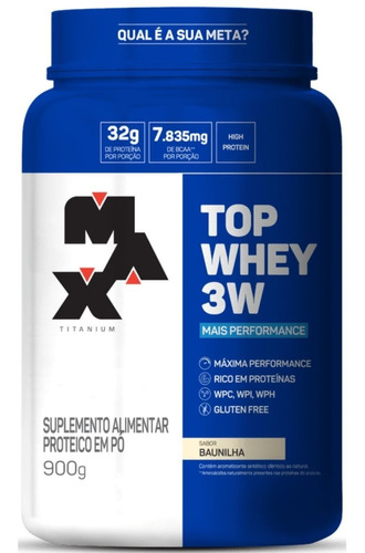 Max Titanium Top Whey 3w 900gr