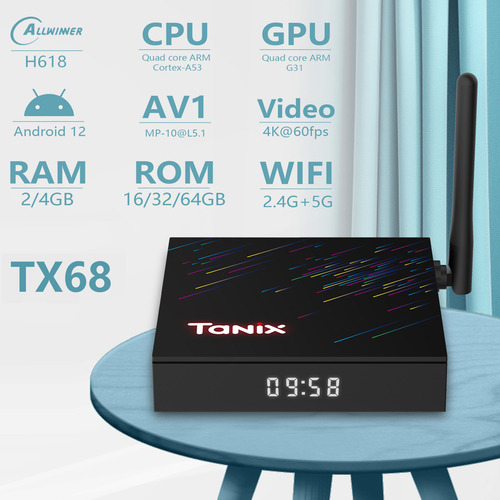Intelligent Player Control Media 12.0 Android Tv H.265 Av1