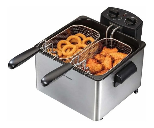 Freidora Hamilton Beach Acero Inoxidable 2.8 Lts