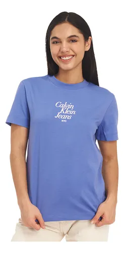 Camiseta calvin klein gris hotsell