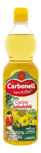 Aceite Comestible Carbonell Canola Y Aceite De Oliva Extra Virgen 850ml