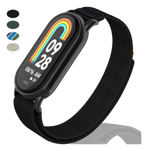 Ninki Sport Sport Nylon Xiaomi Xiaomi Mi Band 8 Band Men Wom