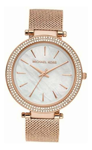 Reloj Michael Kors Mk4519 Darci Para Dama, Oro Rosado