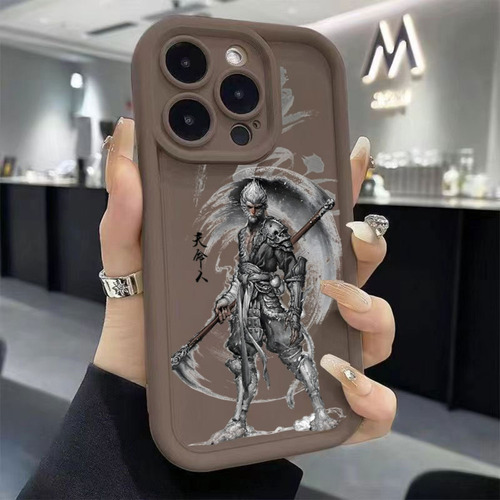 Funda Para Teléfono Vivo Cool Black Myth Wukong Funda De Tpu