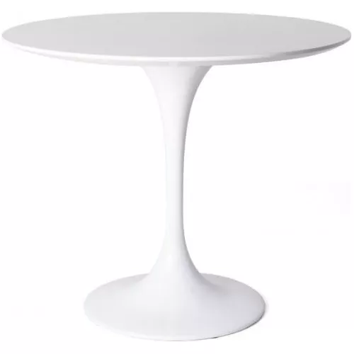 Mesa Cocina Comedor Tulip Redonda Laqueada 1 Mt