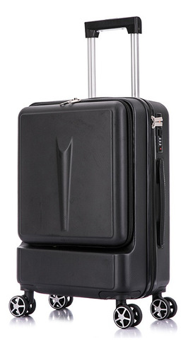 Maleta Viaje Cabina 10kg Elegante Comp Frontal Laptop Rigida