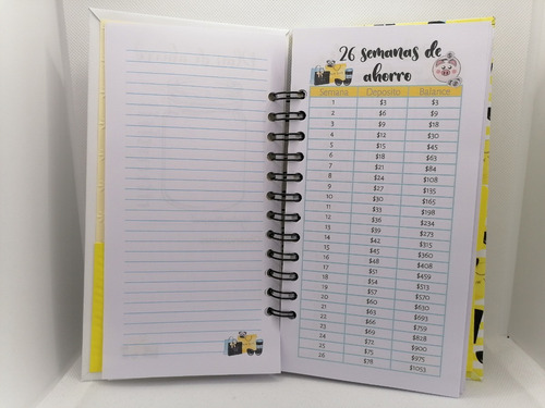 Libreta De Control De Gastos Organigastos Modelo Regalos