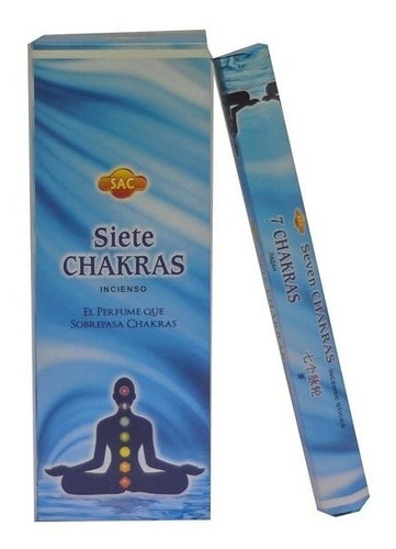 Sahumerio Hexagonal 7 Chakras Sac