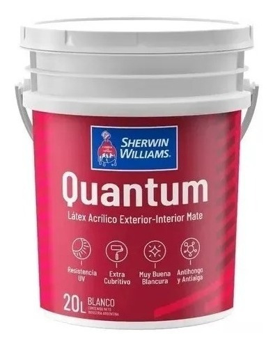 Latex Quantum Interior Exterior Mate 20 Litros 