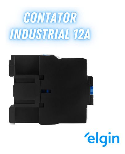 Chave Contatora Industrial Tripolar 12a 220v - Elgin
