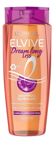 Loreal Super Liss Shampoo Dream Long Elvive 680 Ml