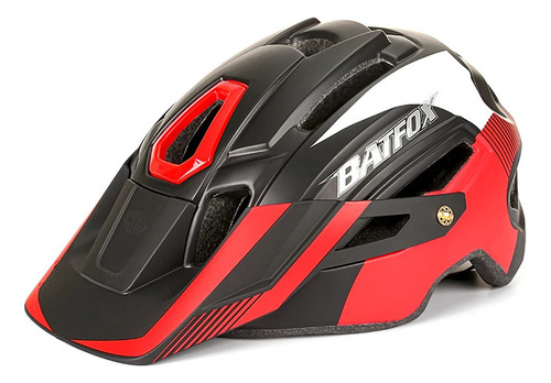 B Casco De Bicicleta Bat Fox, Moldeado Integrado Para