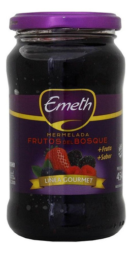 Mermelada Emeth Frutos Del Bosque X 6und X 454gr