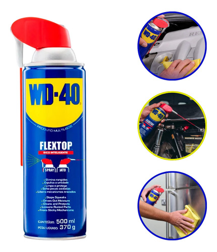 Desingripante Flextop 500ml Wd-40