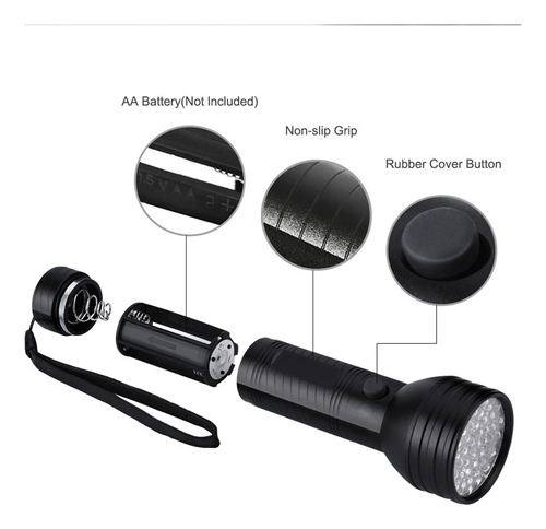 395nm 51 Linterna Led Uv