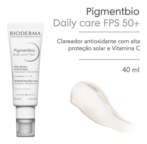 Bioderma Pigmentbio Daily Care Fps 50+ 40ml
