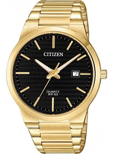 Relógio Citizen Masculino Dourado Original Garantia Barato