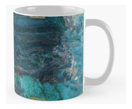 Taza Mármol Elegante - Art Deco Bleu Calidad Premium