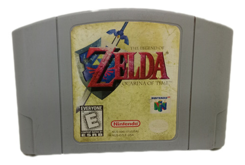 The Legend Of Zelda Ocarina Del Tiempo Nintendo 64 Original  (Reacondicionado)