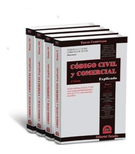 Código Civil Y Comercial Explicado 2021 - 4 Tomos