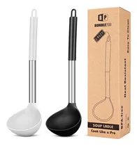 Comprar Paquete De 2 Cuchara De Cucharón, Cuchara Grande De Silicona