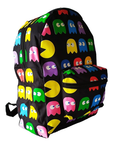 Morral Pacman Con Bolsillo, Retro, Videojuegos