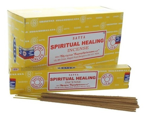 Sahumerios Satya Nag Champa / Super Hit Fragancia Spiritual Healing Espiritual