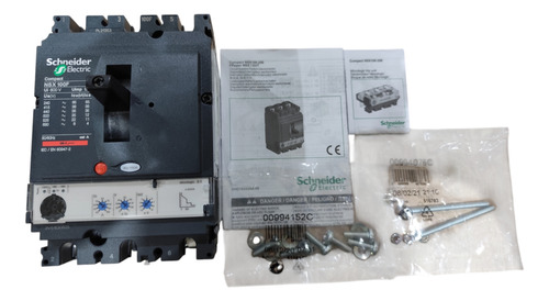 Disjuntor Nsx100f Mic 2.2 100a 3p C10f32d100 - Schneider