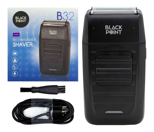 Black Point Shaver Afeitadora Recargable Inalámbrica B32 Color Negro
