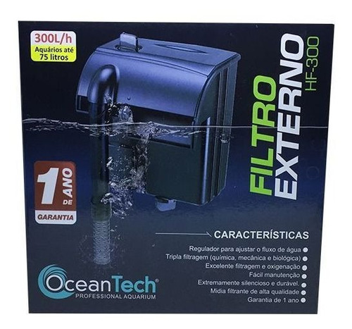 Ocean Tech Filtro Externo Hf-0300 - Até 75l