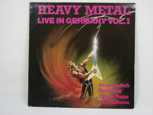 Vinilo Heavy Metal Live In Germany Vol. I 1985 Alemania Ed.