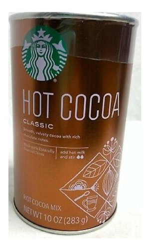 Starbucks Classic Hot Cocoa Mix Polvo P/ Chocolate Caliente