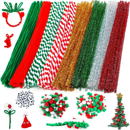 Cleaners De Tuberías De Navidad, 700 Pcs Cleaders Pipe Clean