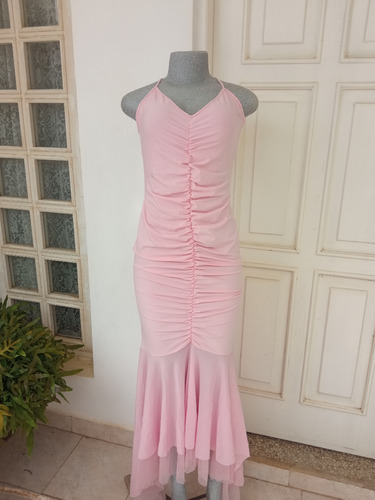 Vestido Para Dama De Fiesta Rosa Talla S