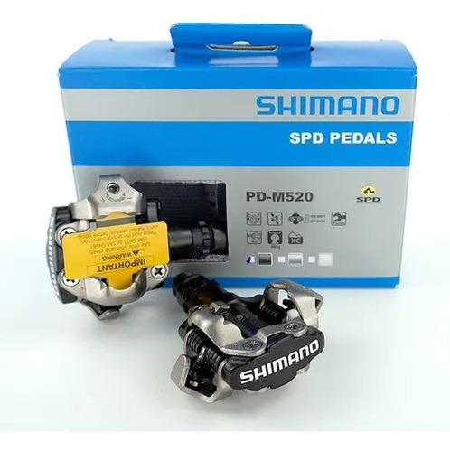 Pedal Shimano Mtb 520 Black